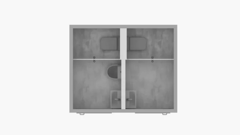 Automata konténer WC