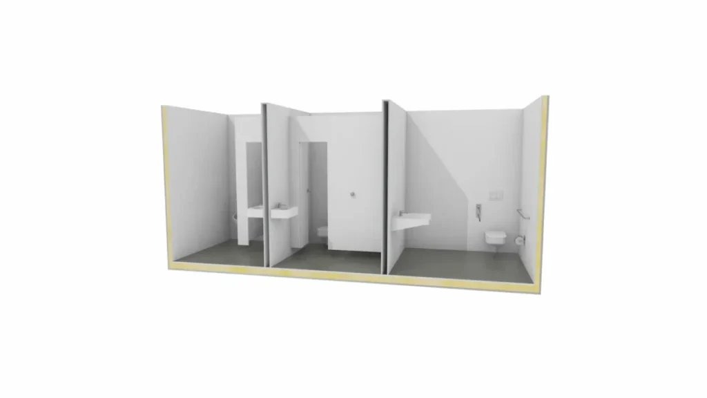 Automata konténer WC
