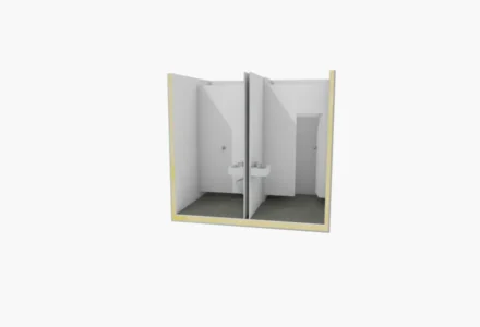 Automata konténer WC